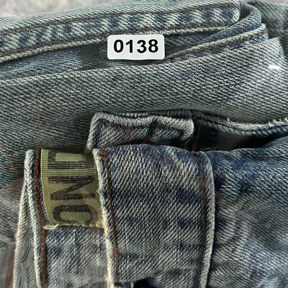 VTG 2006 Old Navy OND Extra Loose Baggy Jeans Mens 32x30 Light Wash Wide Leg Y2K - Picture 8 of 8
